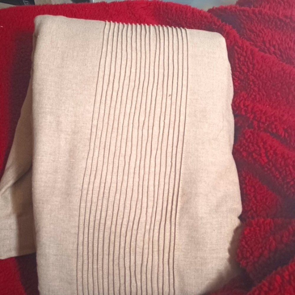 NWOT Mark and graham queen chambray duvet cover oatmeal
